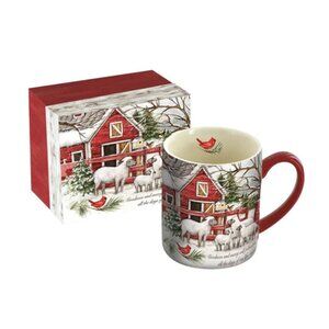 Lang Companies, The Lord is My Shepherd 14 oz. Mug by Susan Winget - Gift Box